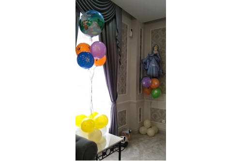 Mickey Bubble Cluster Balloon